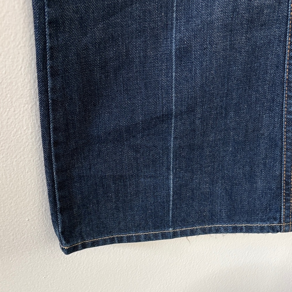 7 For All Mankind A Pocket Jeans Y2K Flare Pink Embellished Faded Denim Size 29 - Picture 6 of 15